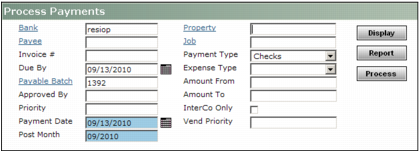 Processing Payments